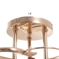 Люстра "Дорис" 3х40Вт Е27 Золото МОДЕЛЬ: 2679462 Люстра "Дорис" 3х40Вт Е27 Золото МОДЕЛЬ: 2679462