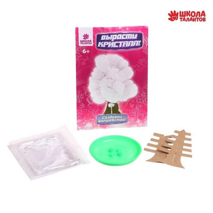 Набор для выращивания кристалла «Волшебное дерево» цвет белый Набор для выращивания кристалла «Волшебное дерево» цвет белый