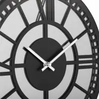 Часы настенные, интерьерные, бесшумные, d-32 см, металл с зеркалом