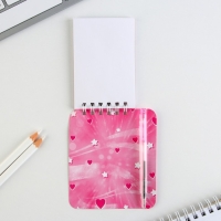 Блокнот и мини ручка &laquo;С 8 Марта. Зайка&raquo;