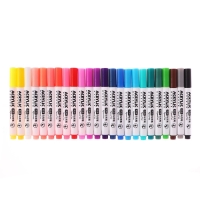 Набор акриловых маркеров 24 цвета в пластиковом тубусе