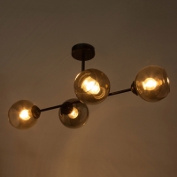 Люстра  "Истра" 4х40Вт Е27 черный