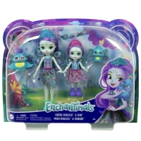 Игровой набор &laquo;Энчантималс. Пэттер Павлина с сестричкой и питомцами&raquo;