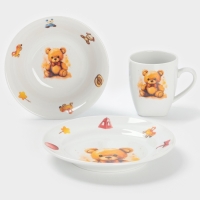 Набор посуды 3 предм. Мишутка И. у.