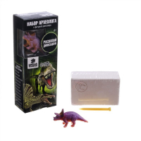 Набор археолога серия с фигуркой-игрушкой динозавра &laquo;Трицератопс&raquo;