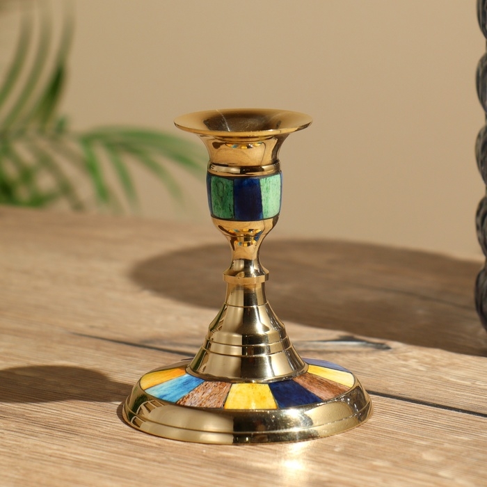 Подсвечник Подсвечник "Рэйн" 11 см, латунь