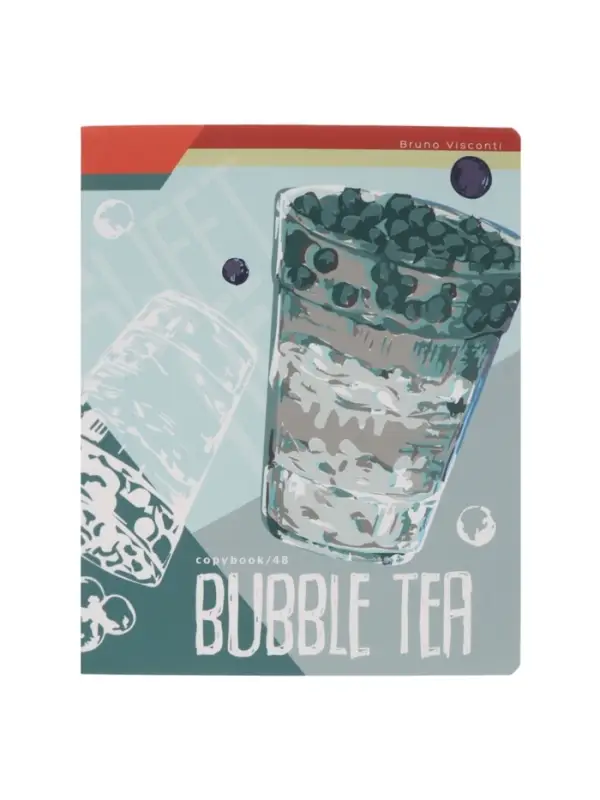 Тетрадь 48л кл BUBBLE TEA