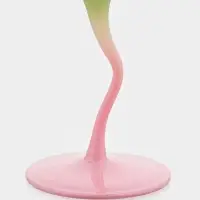 Бокалы для вина Pint, 465 мл, 8&times;19 см, набор 2 шт., стекло, зелёные, белые