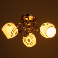 Люстра "Дорис" 3х40Вт Е27 Золото МОДЕЛЬ: 2679462 Люстра "Дорис" 3х40Вт Е27 Золото МОДЕЛЬ: 2679462