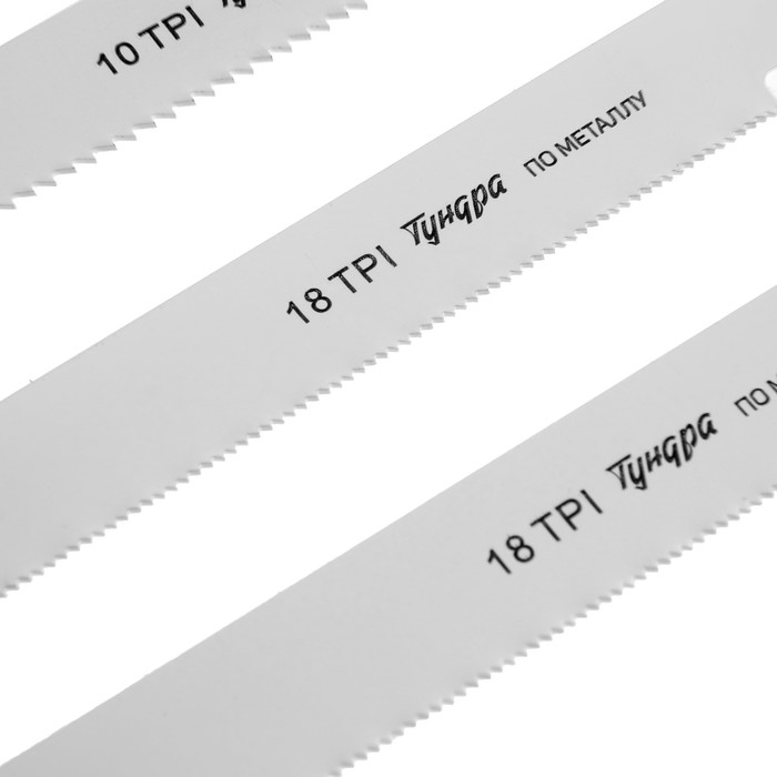 Набор полотен универсальных для сабельной пилы ТУНДРА, HCS/Bimetal, 150/200х19 мм, 10 шт. Набор полотен универсальных для сабельной пилы ТУНДРА, HCS/Bimetal, 150/200х19 мм, 10 шт.