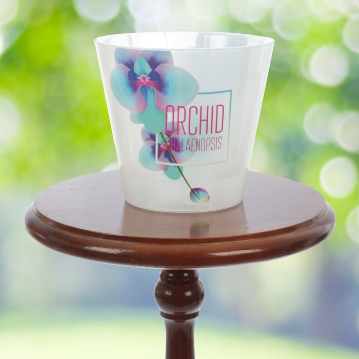 Кашпо для орхидей &laquo;Фиджи&raquo;, 1,6 л, дизайн МИКС