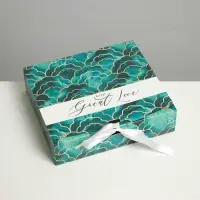 Коробка подарочная складная, упаковка, &laquo;Текстура&raquo;, 20 х 18 х 5 см