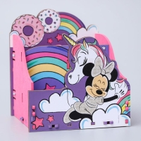 Органайзер для канцелярии, 14х14х16 см, Минни Маус и Единорог Органайзер для канцелярии, 14х14х16 см, Минни Маус и Единорог