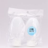 Набор для хранения, 100 мл, 2 предмета, цвет белый