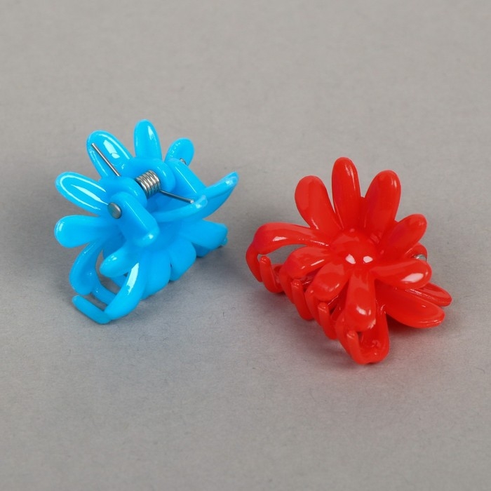 Клипса для растений &laquo;Цветок&raquo;, набор 10 шт., МИКС