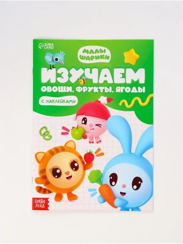 Книги &laquo;Годовой курс&raquo;, набор 12 книг, Малышарики