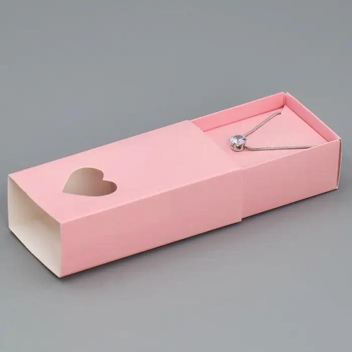 Коробка под бижутерию, упаковка, &laquo;Розовая&raquo;, 10 х 5 х 3 см