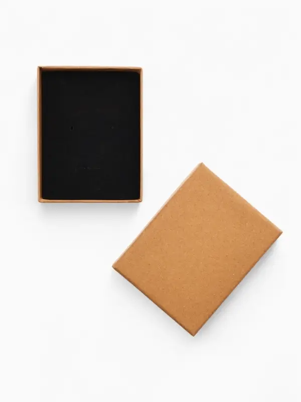 Коробочка подарочная под набор "Крафт", 7*9 см, цвет бежевый