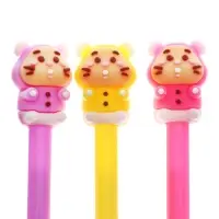 Ручка - прикол гелевая &laquo;Зверушки&raquo;, синий стержень, МИКС