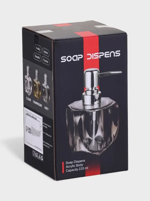 Дозатор для мыла "Хрусталь"