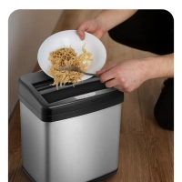 Мусорное ведро сенсорное с крышкой КТ-6806 - 16 л