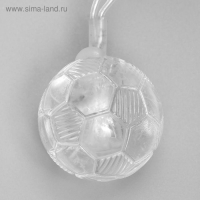 Гирлянда &laquo;Нить&raquo; 5 м с насадками &laquo;Футбольный мяч&raquo;, IP20, прозрачная нить, 30 LED, свечение тёплое белое, 8 режимов, 220 В