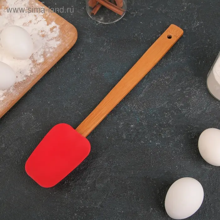 Лопатка Доляна &laquo;Домашний помощник&raquo;, 30,5 см, цвет МИКС