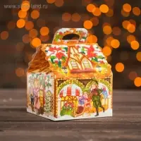 Подарочная коробка &laquo;Домик малый &raquo;Очарование", 12&times;12&times;16.8 см