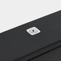 Диспенсер бумажных полотенец в листах, пластик черный