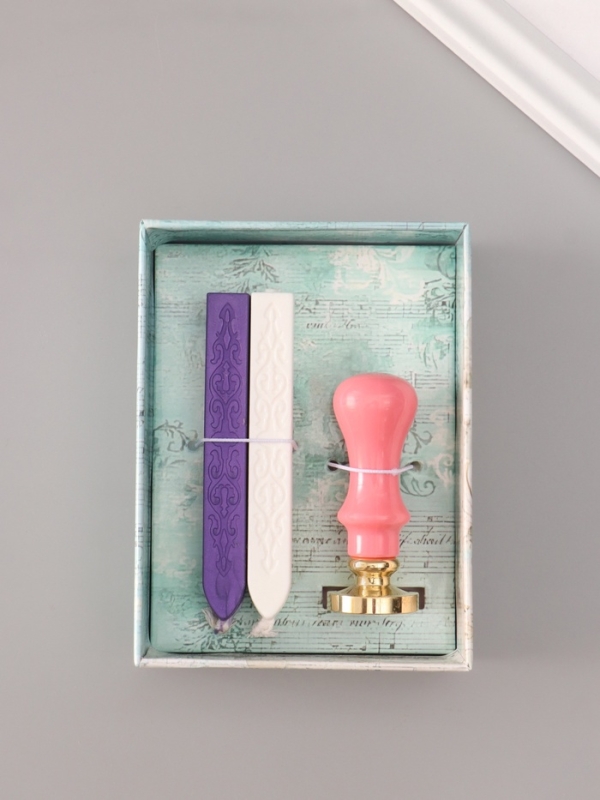 Сургучный набор Сургучный набор "Лотос" печать, ручка, сургуч 12,5х10х3,6 см