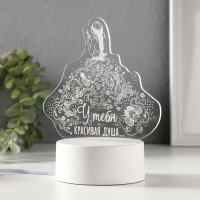 Светильник "Красивая душа" LED RGB от сети RISALUX