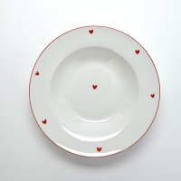 Тарелка керамическая глубокая Dolce Ceramo. &laquo;Любовь в деталях&raquo;, 22,4 см