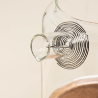 Чайник заварочный на пробковой подставке с крышкой "Алькорноке" 600 мл, 17х10х15 см