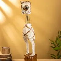 Сувенир &laquo;Попугай&raquo;, 12&times;12&times;65 см, дерево