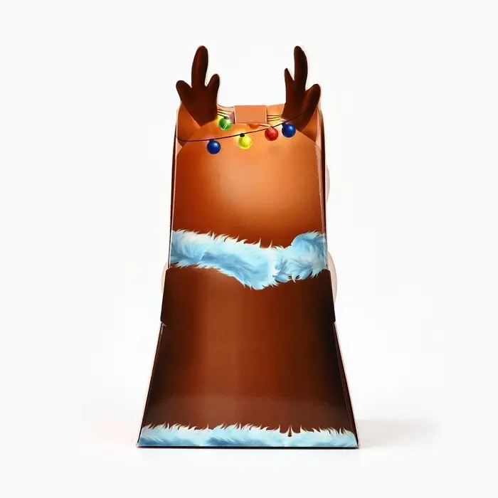 Коробка складная с окном &laquo;Оленёнок&raquo;, 9 х 16.6 х 6 см