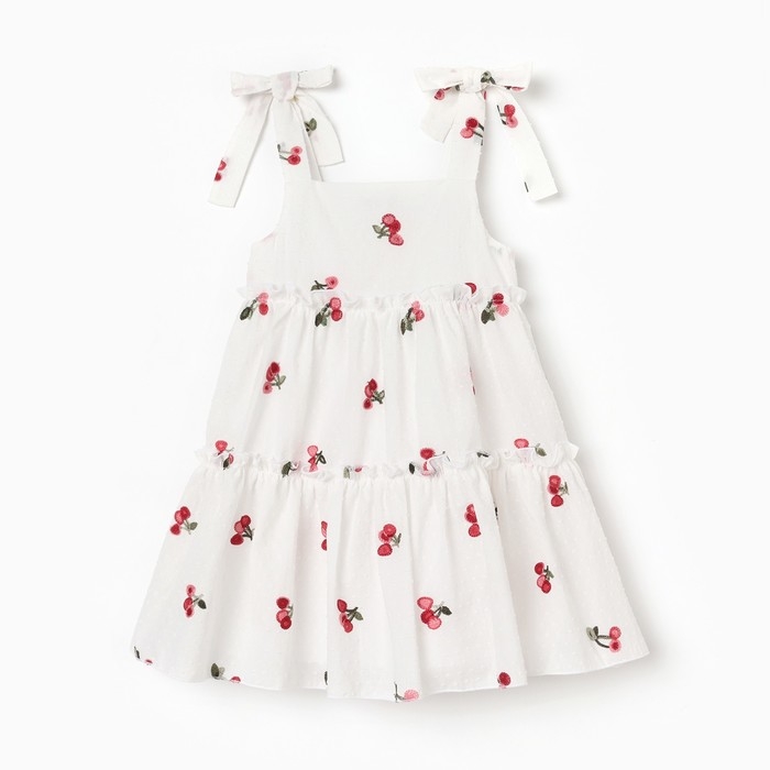 Сарафан для девочки MINAKU, цвет белый, рост 110 см