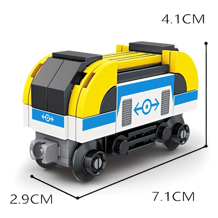 Конструктор «ЖД. Электровоз», с запуском, 72 детали Конструктор «ЖД. Электровоз», с запуском, 72 детали