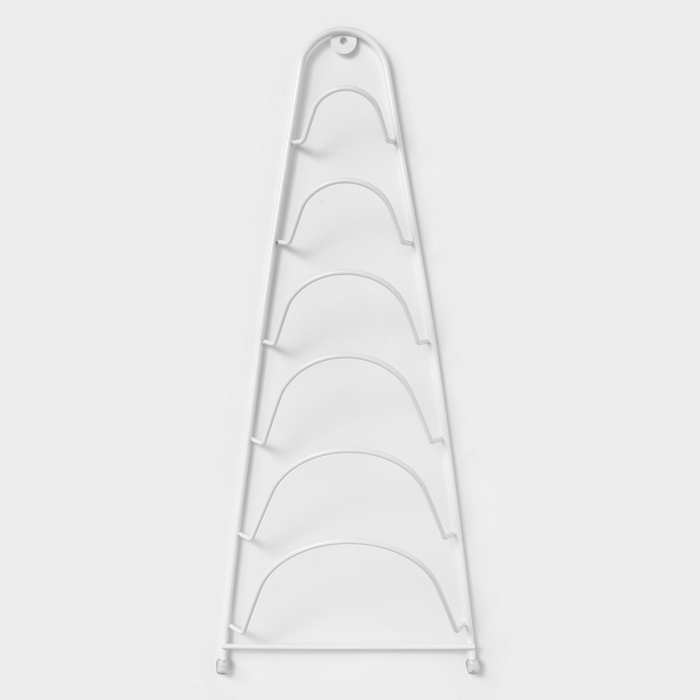 Подставка для крышек подвесная, 19,5&times;9&times;46 см, белый