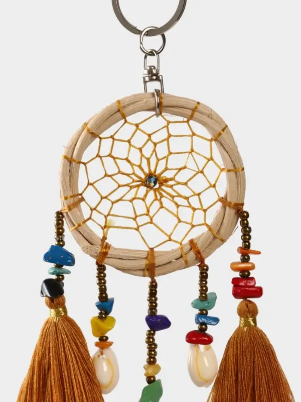 Брелок "Ловец снов" 17 см, цв. медный