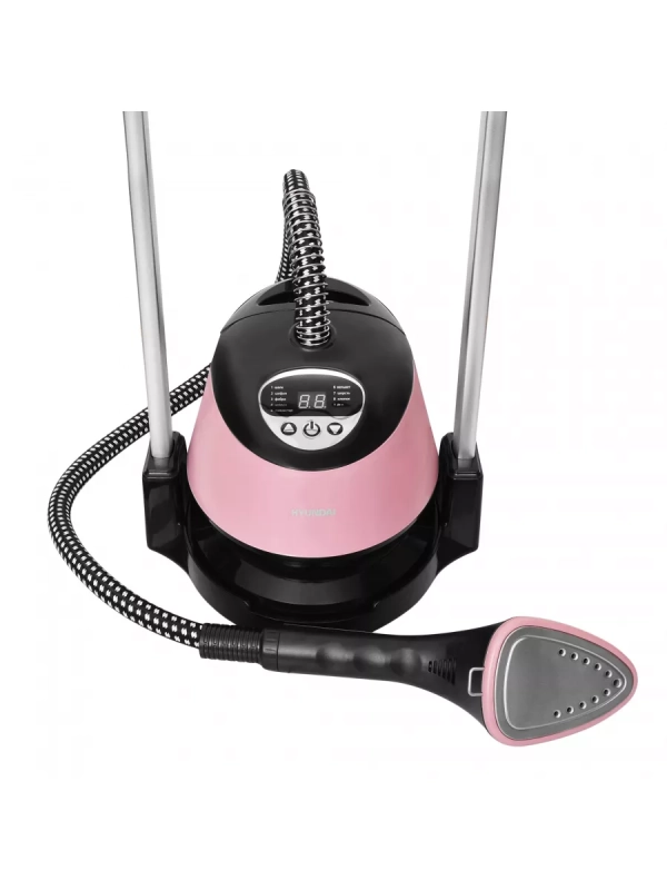 Отпариватель H-US02543 напольный розовый черный
