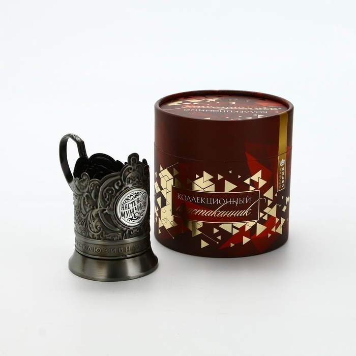 Подстаканник &laquo;Настоящий мужчина&raquo;, 12.6 х 8.7 х 12 см