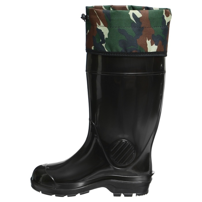 Сапоги мужские C-26, ПВХ, черные, размер 43 до -5&deg;C