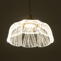 Люстра Tanja 6Вт LED 4000-6000К золото 16х16х10см