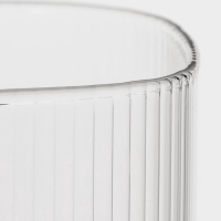 Банка для сыпучих продуктов с бамбуковой крышкой "Эко. Квадрат" 1,3 л, 10х15 см