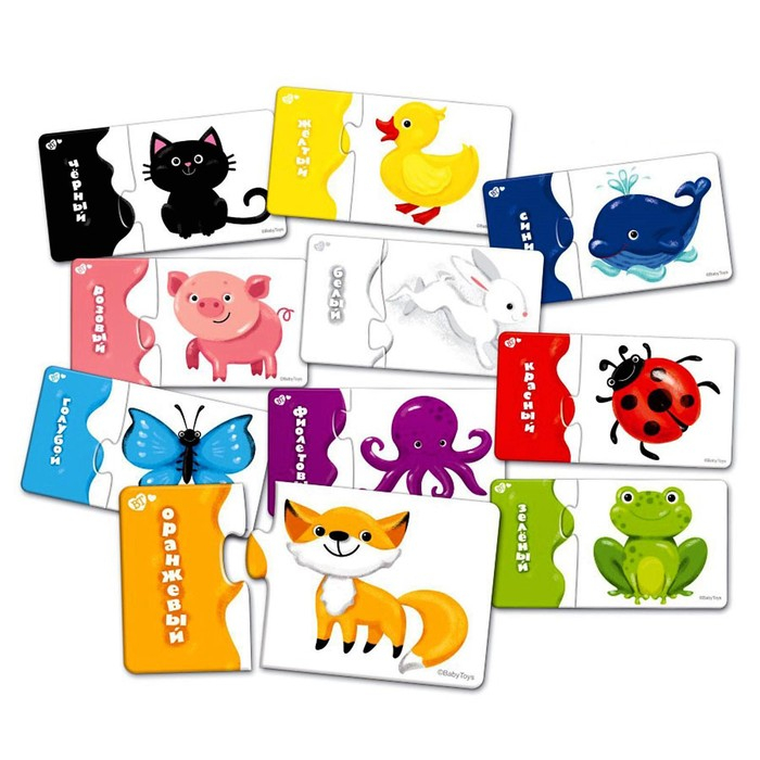 Макси-пазл &laquo;Учим цвета&raquo;