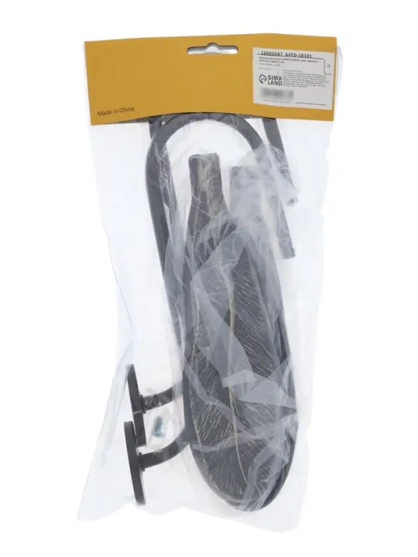 Крючок для штор CAPPIO KS040, цвет черный с золотом, набор 2 шт