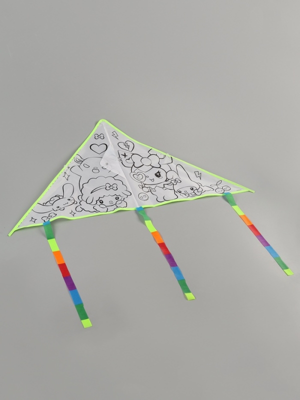 Funny toys Воздушный змей - раскраска,кролик и друзья, 80 см