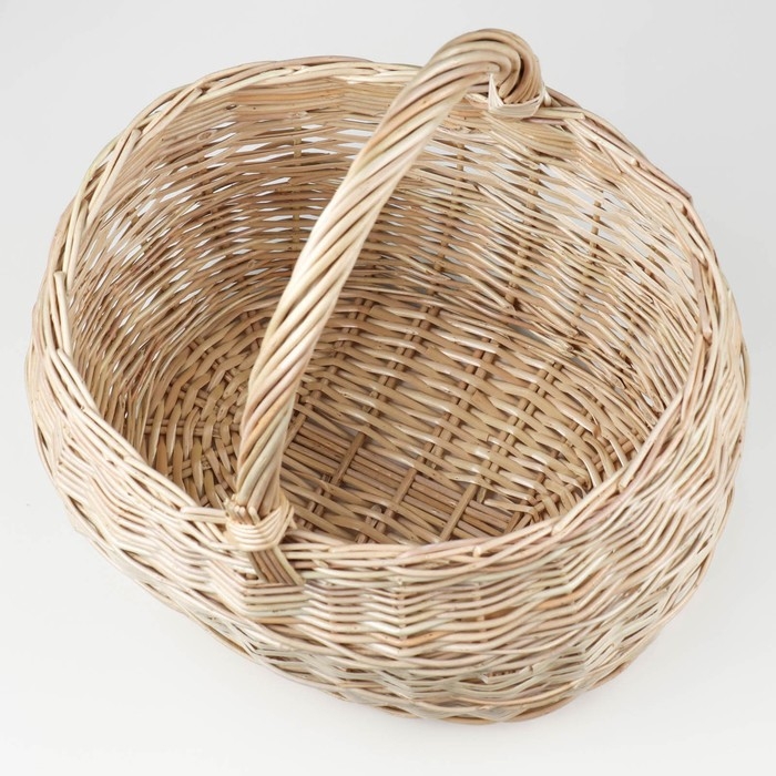 Корзина «Грибная», №4, 38×32×42 см, 15 л, ручное плетение, лоза Корзина «Грибная», №4, 38×32×42 см, 15 л, ручное плетение, лоза