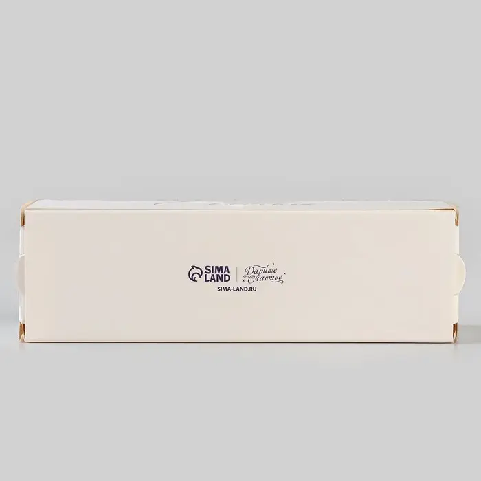 Коробка складная &laquo;С любовью&raquo;, 18 х 5.5 х 5.5 см.