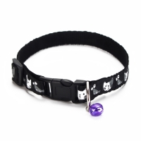Ошейник "Котята", 40 х 1,5 см, черный